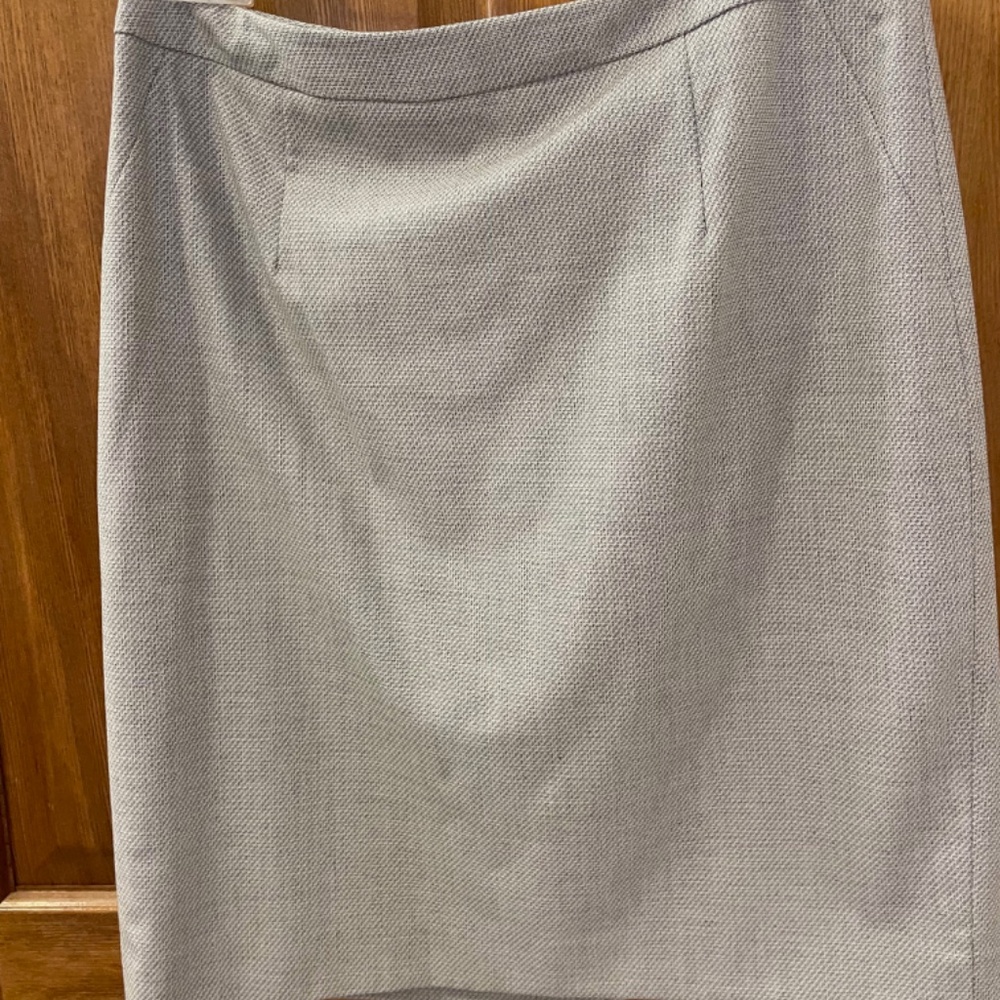 Halogen gray tweed skirt 8P